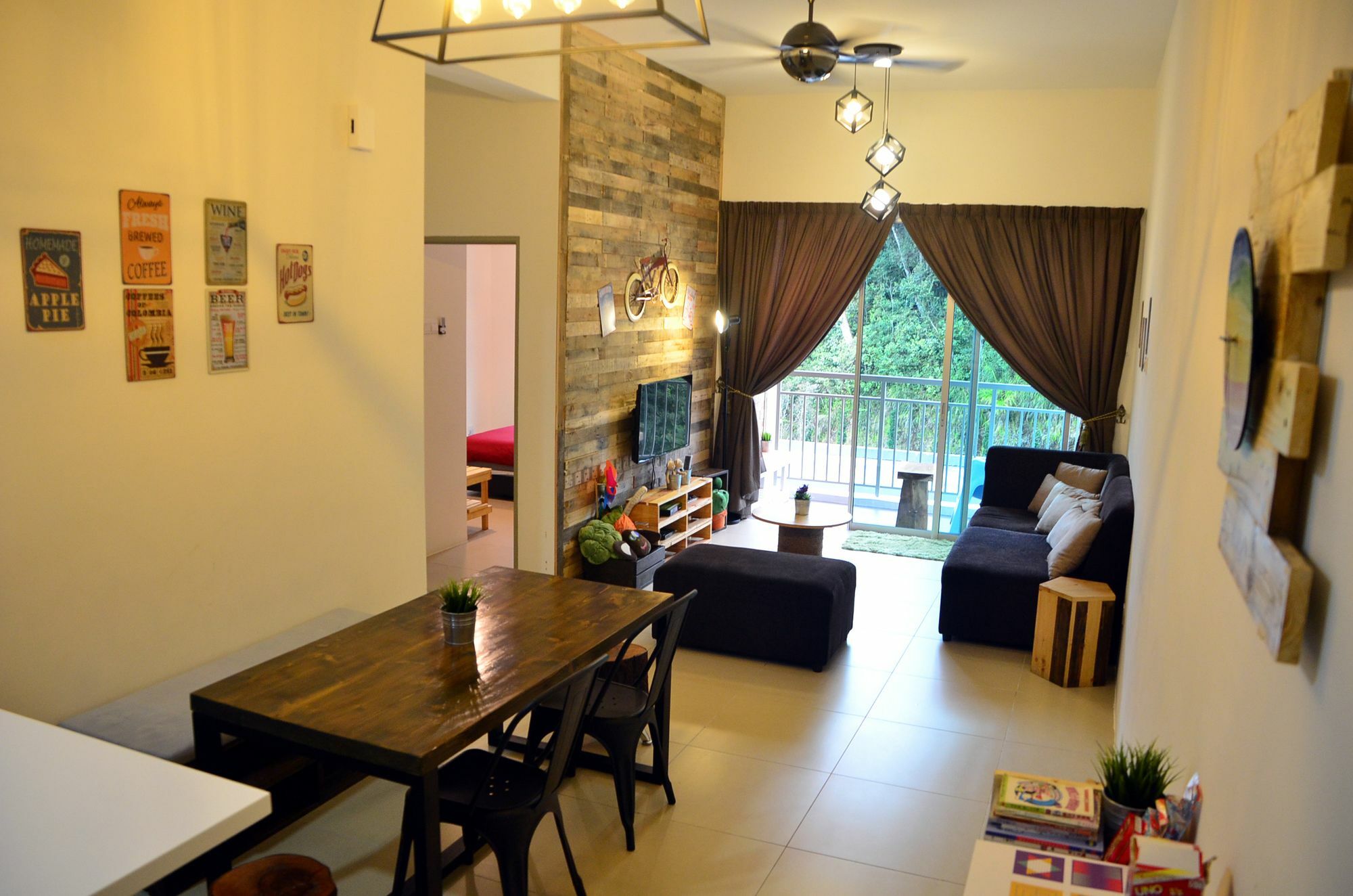 The Woodz Homestay Танах-Рата Экстерьер фото